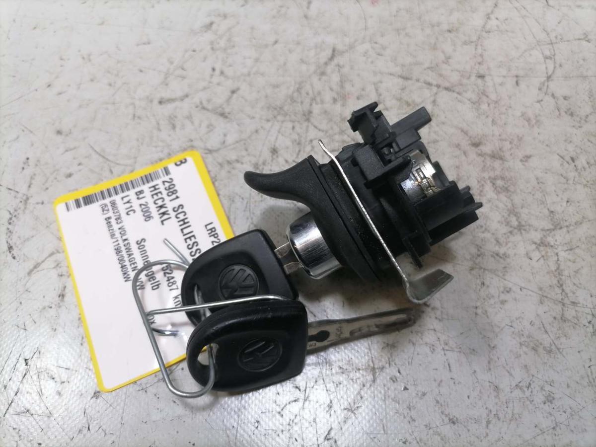 VW Fox original Schließzylinder Heckklappe mit Schlüssel Bj.2006